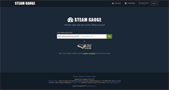 Desktop Screenshot of mysteamgauge.com